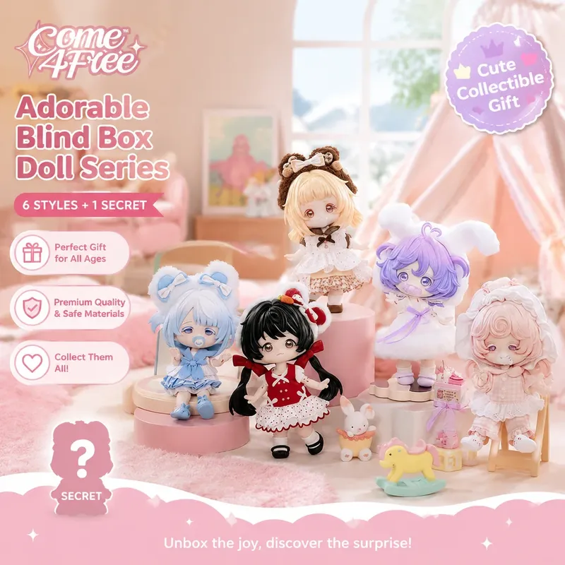 Collectible & Vintage Dolls For Christmas - Come4free 블라인드 박스 시리즈 BJD 인형