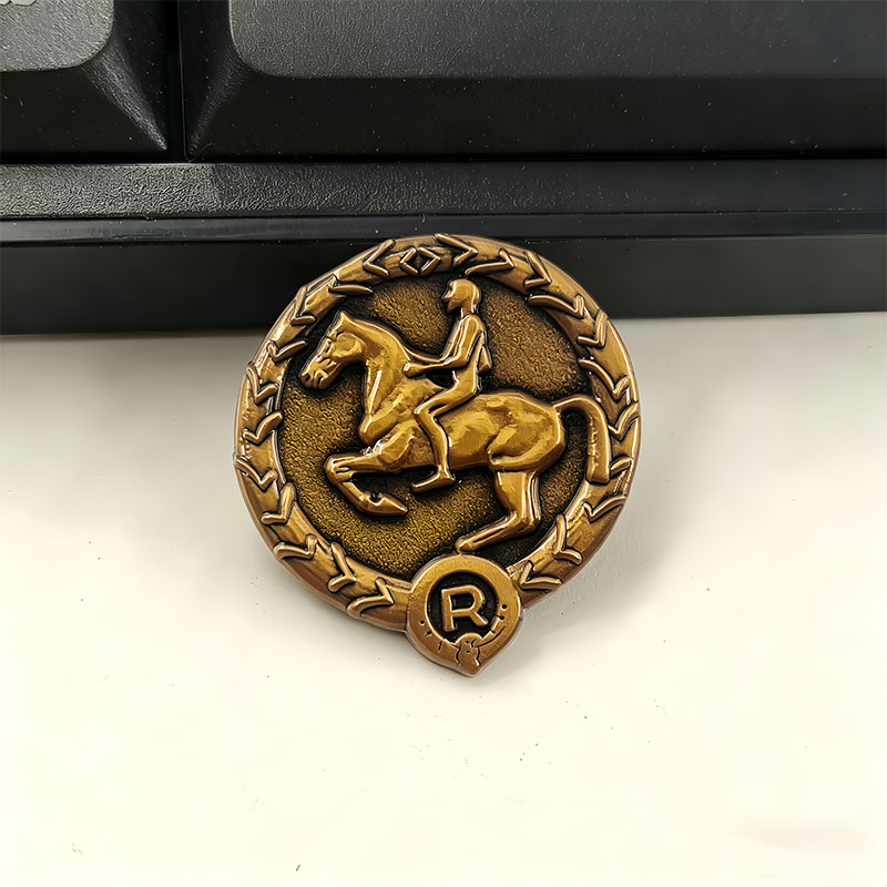 Vintage Collectible Jewelry - 독일 젊은 기사 배지 독일 승마