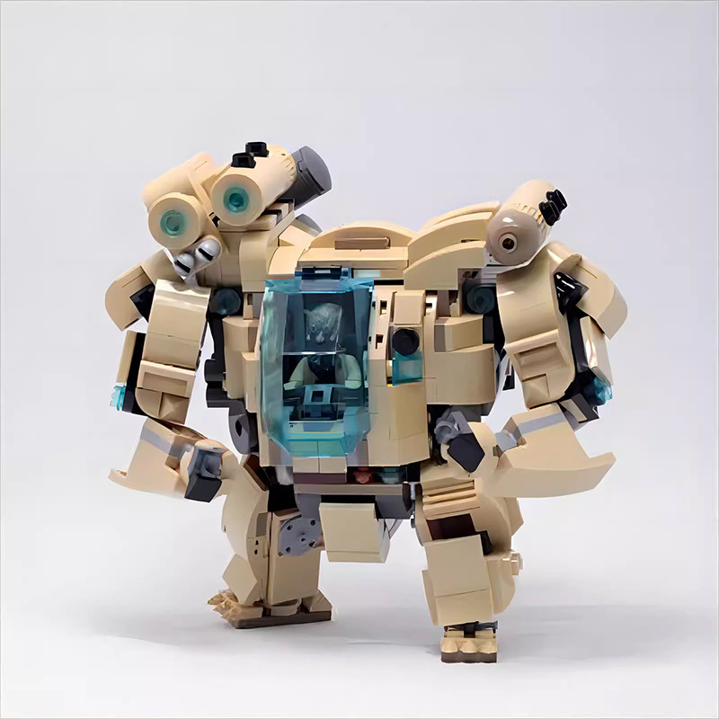 Vintage Collectible Guns - MOC 빈티지 대형 포병포 블록, 군용