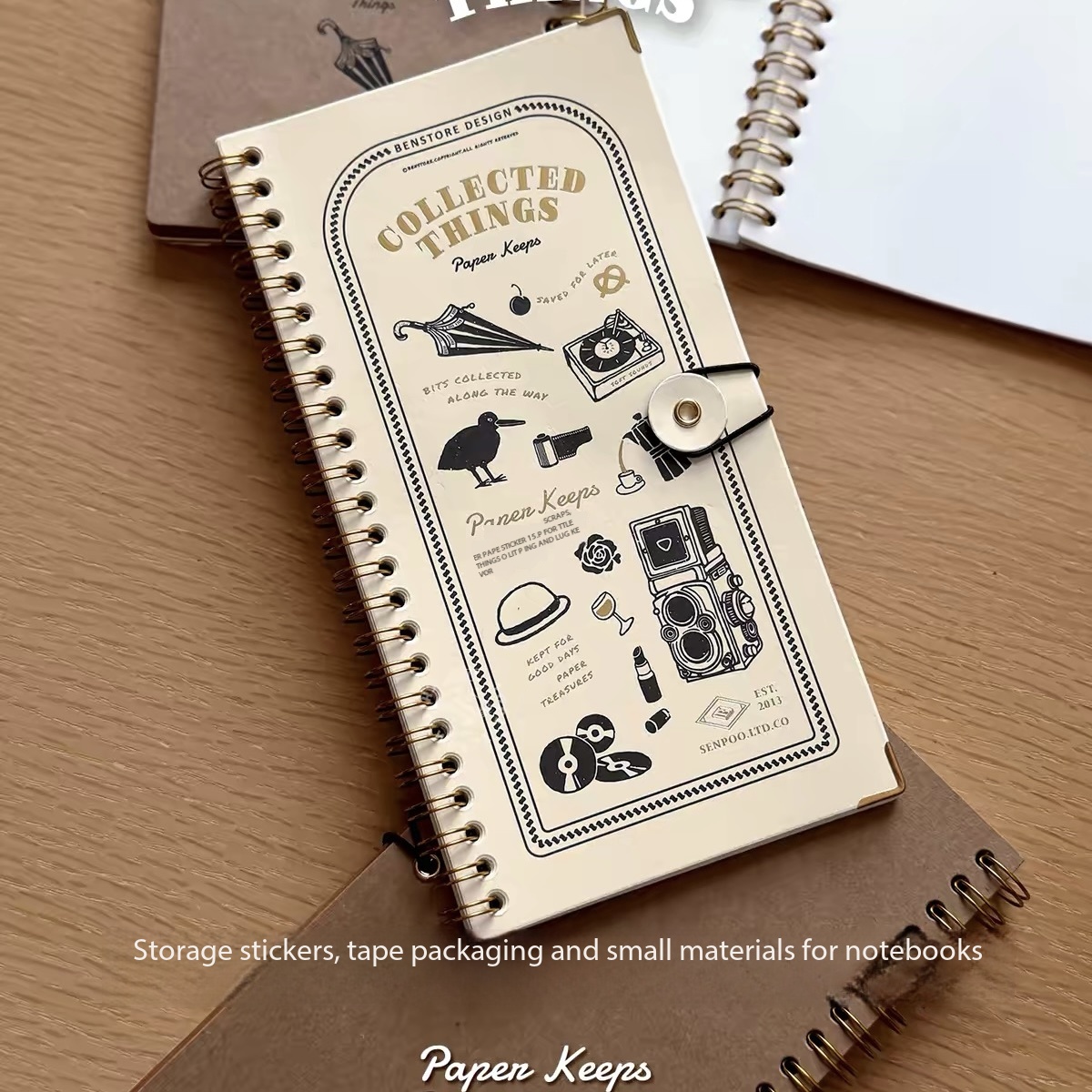 Vintage And Collectible Books - 빈티지 스파이럴 릴리스 페이퍼 북 롱