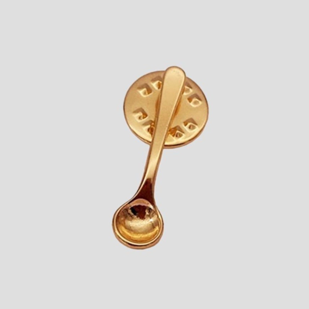 Vintage Collectible Spoons - 패션 귀여운 디자인 스푼 브로치 작은
