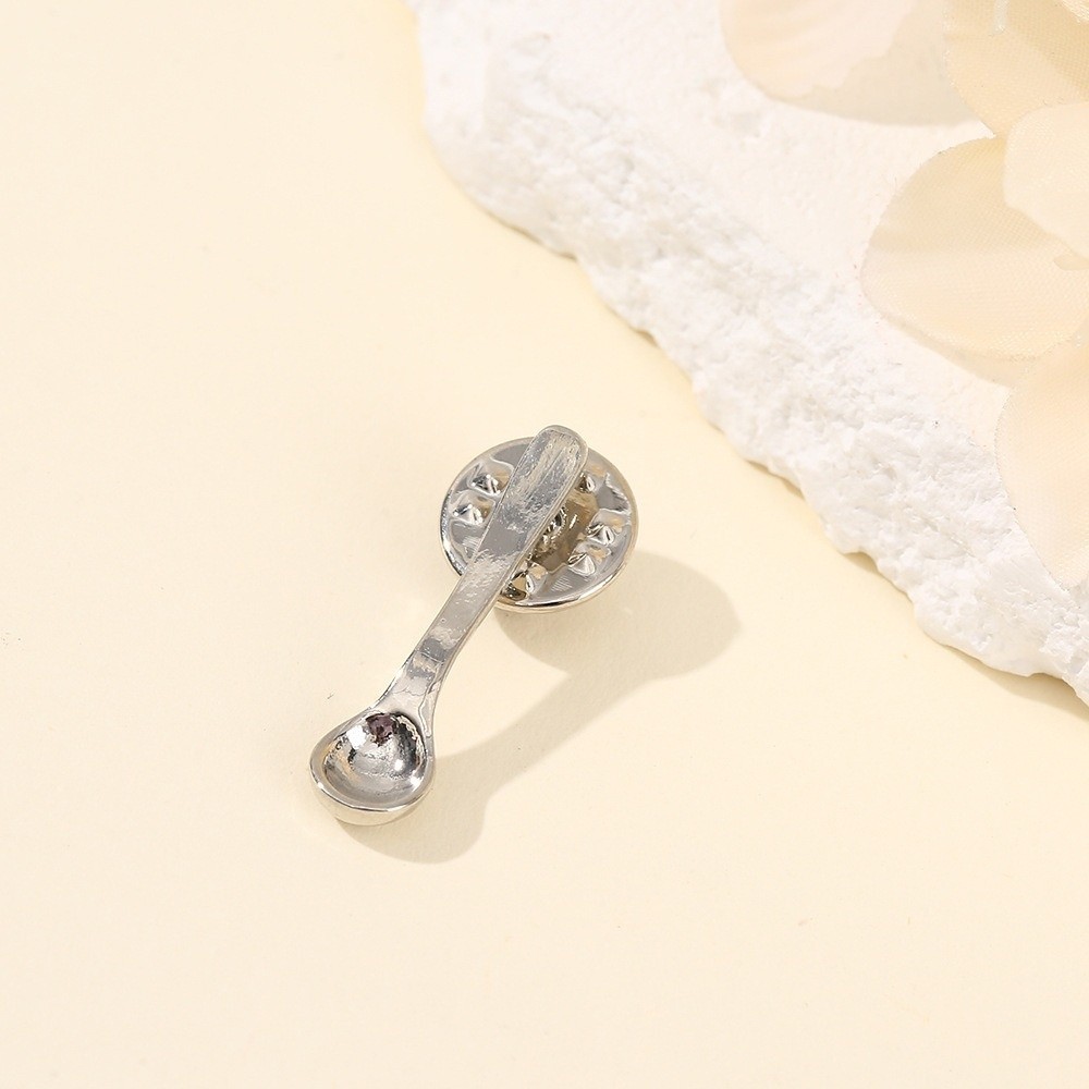 Vintage Collectible Spoons - 귀여운 디자인 스푼 브로치 작은 사이즈