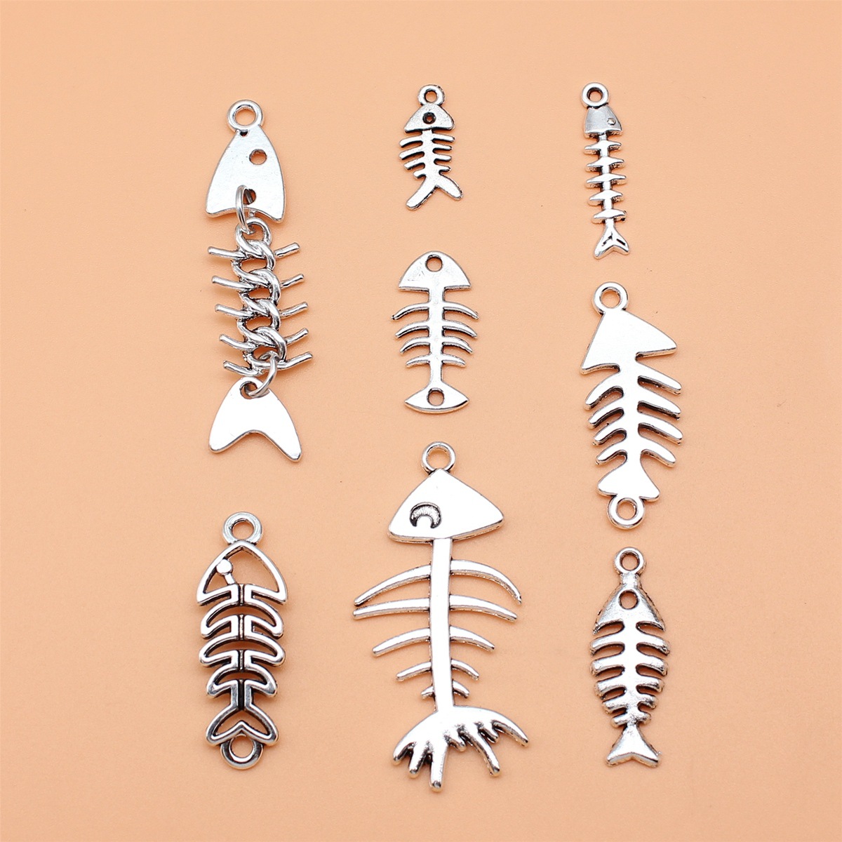 Vintage Collectible Jewelry - DIY 쥬얼리 제작용 앤티크 실버 컬러