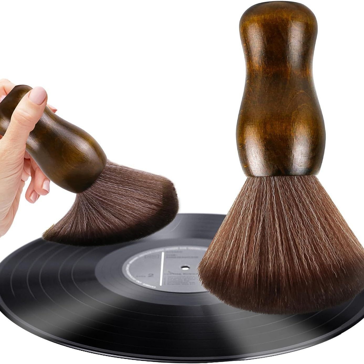 Vinyl Record Cleaner - 솔리드 비닐 레코드 청소 브러시 ​​-
