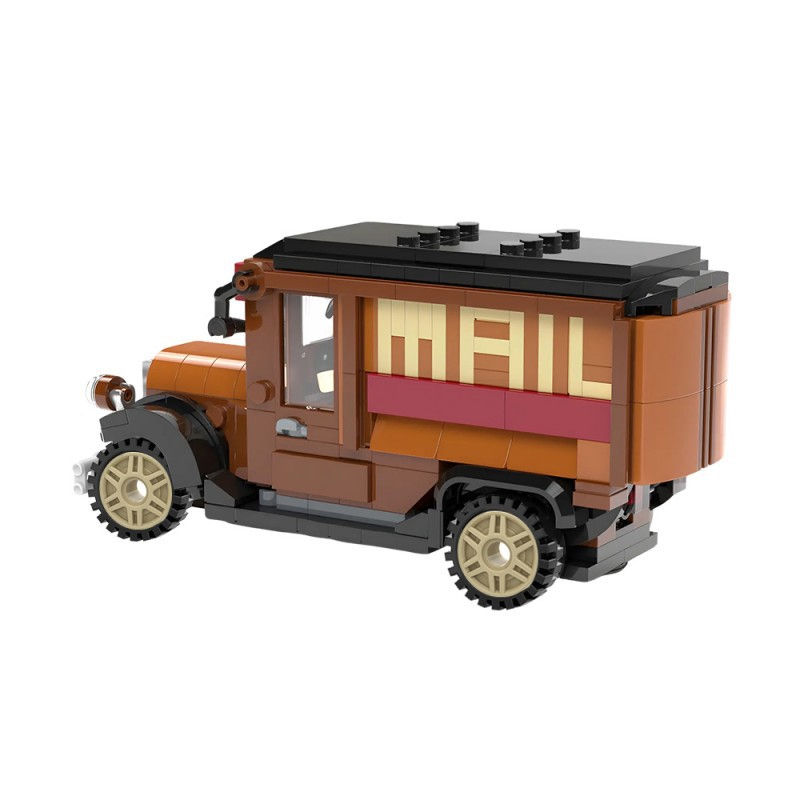 352PCS 빈티지 우편차 MOC 빌딩 블록 우편 트럭 - Vintage Toys Collector 리뷰 및 가격