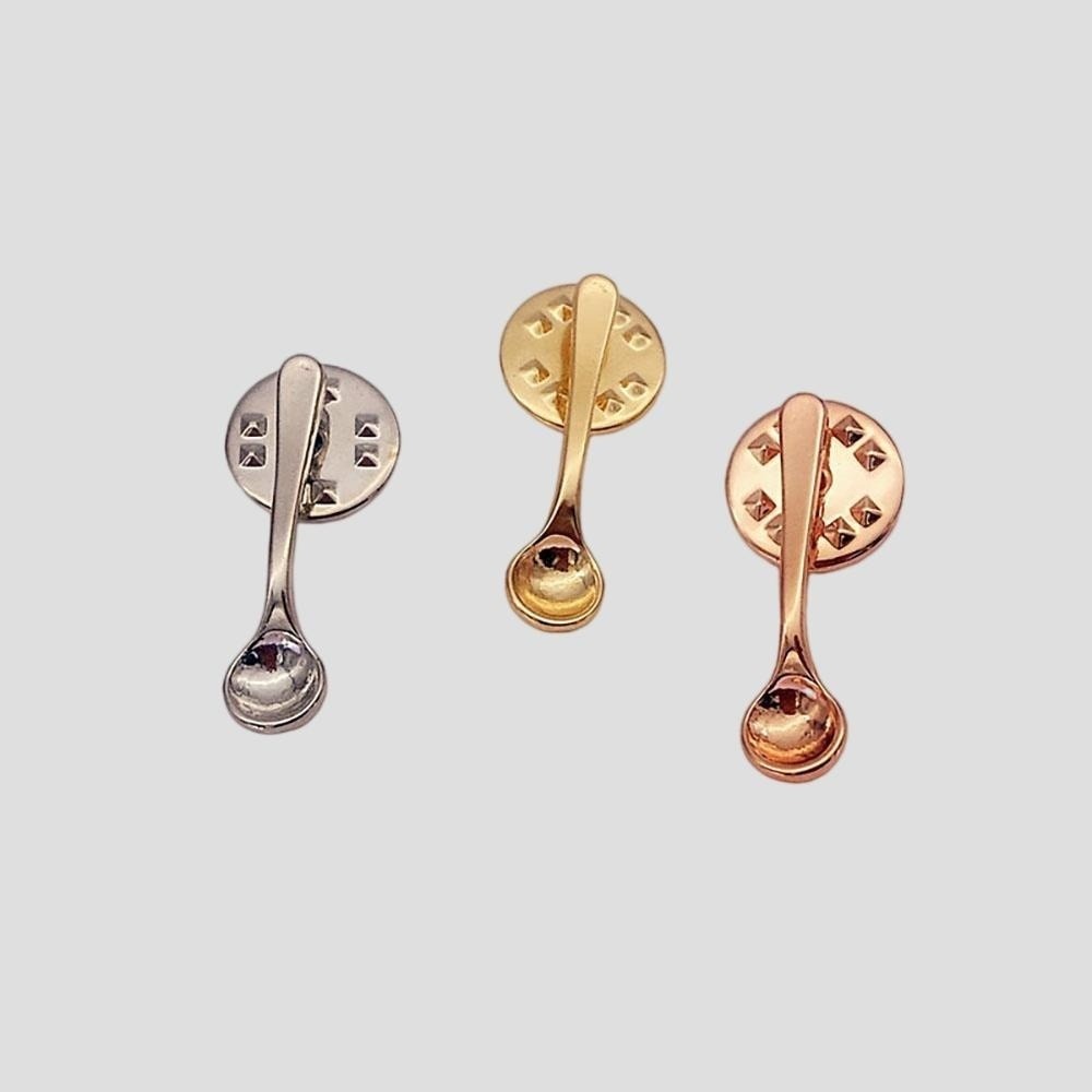 귀여운 디자인 스푼 브로치 작은 사이즈 독창적인 금속  - Vintage Collectible Spoons 리뷰 및 가격