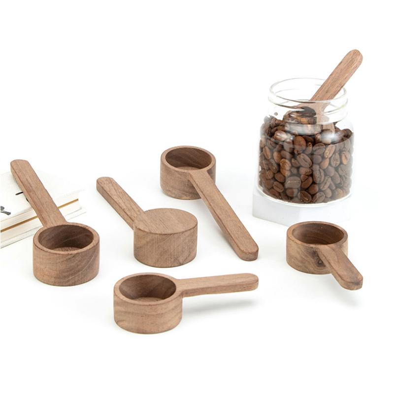 나무 커피 계량 스푼 빈티지 스타일 인체공학적 부드러운 - Vintage Collectible Spoons 리뷰 및 가격