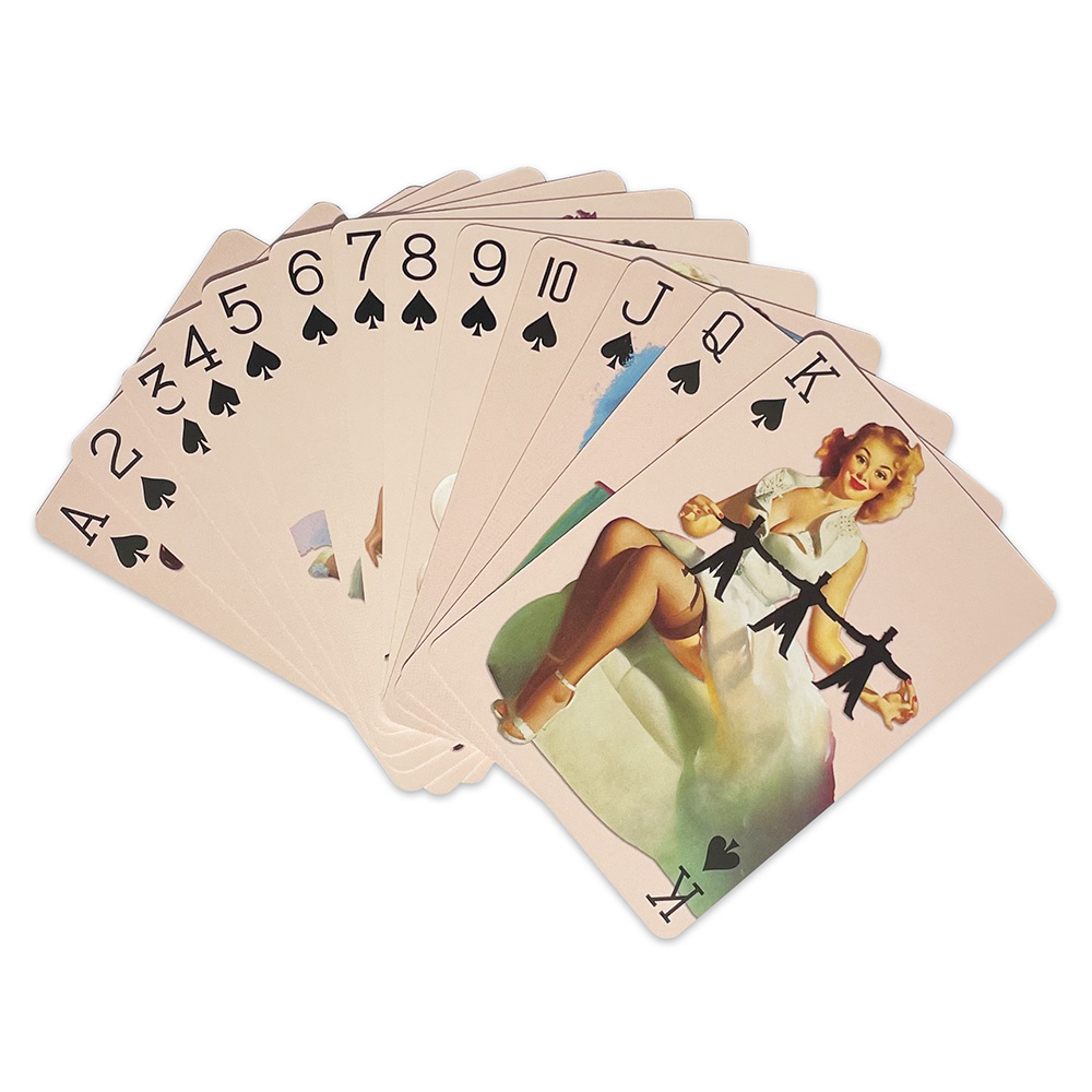 아름다운 귀여운 소녀 컬렉션 카드 놀이 포커 데크 54 - Vintage Collectible Playing Cards 리뷰 및 가격