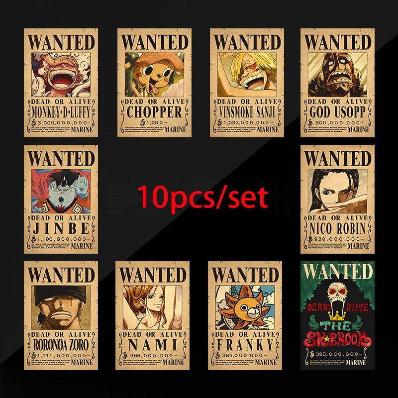10개 애니메이션 원피스 루피 30억 지로 바운티 포스 - Vintage Things Collection 리뷰 및 가격