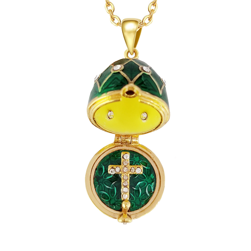 에나멜 Faberge 부활절 에그 펜던트 목걸이, 빈티 - Vintage Collectible Jewelry 리뷰 및 가격