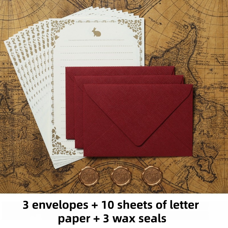16PCS 빈티지 리넨 봉투 고급 웨딩 초대장 세트 레 - Vintage Collectible Stamps 리뷰 및 가격