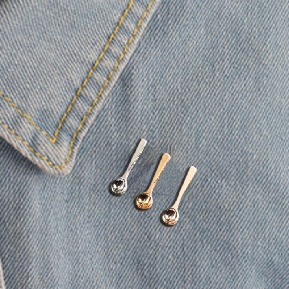 새롭고 귀여운 디자인의 스푼 브로치, 독창적인 금속 소 - Vintage Collectible Spoons 리뷰 및 가격
