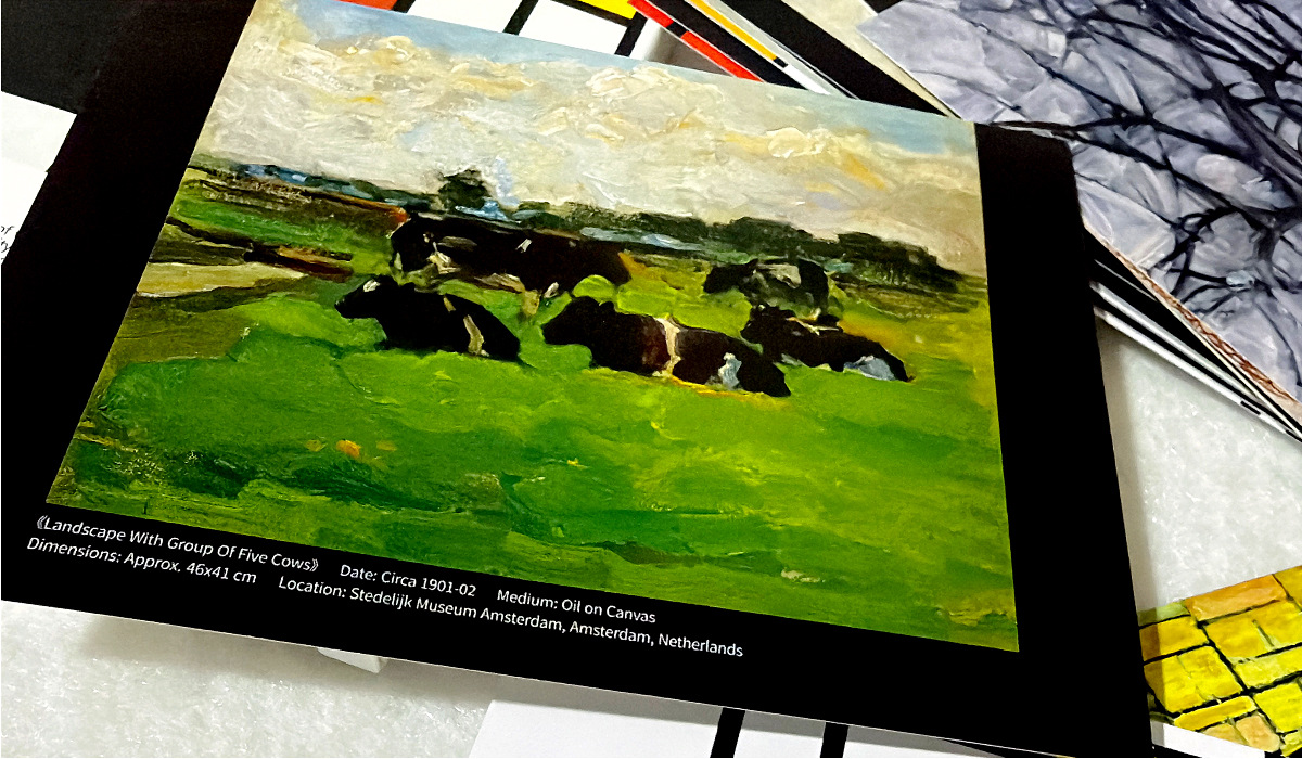 30장 빈티지 피에트 몬드리안 네덜란드 예술 엽서, 클 - Collectible Vintage Greeting Cards 리뷰 및 가격