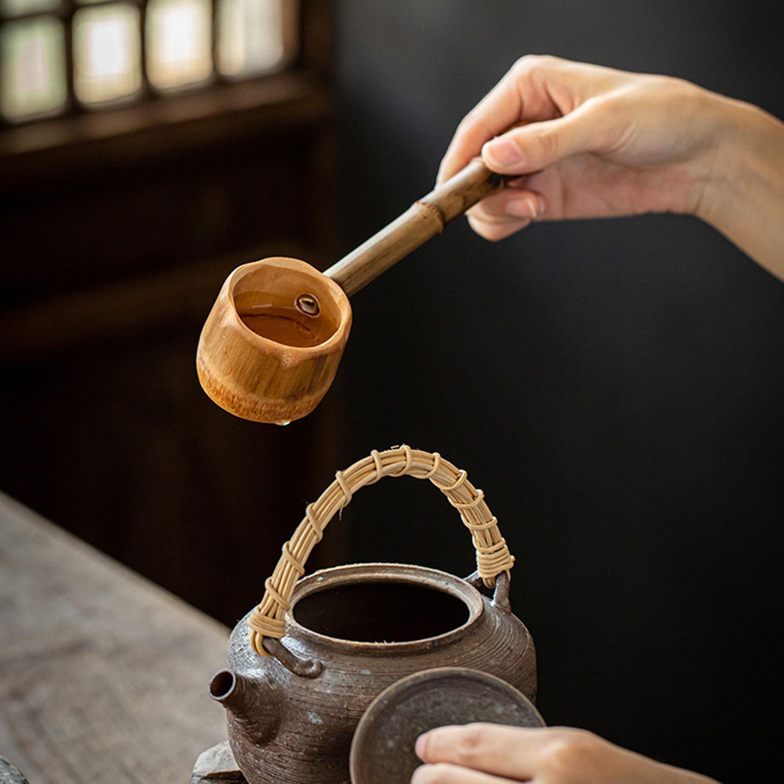 대나무 물주걱 수집용 빈티지 긴 손잡이 숟가락 주방 목 - Vintage Collectible Spoons 리뷰 및 가격