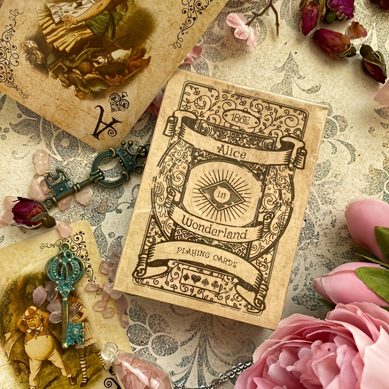 동물과 캐릭터가 있는 빈티지 스타일 카드 - 수집용 선 - Vintage Collectible Playing Cards 리뷰 및 가격