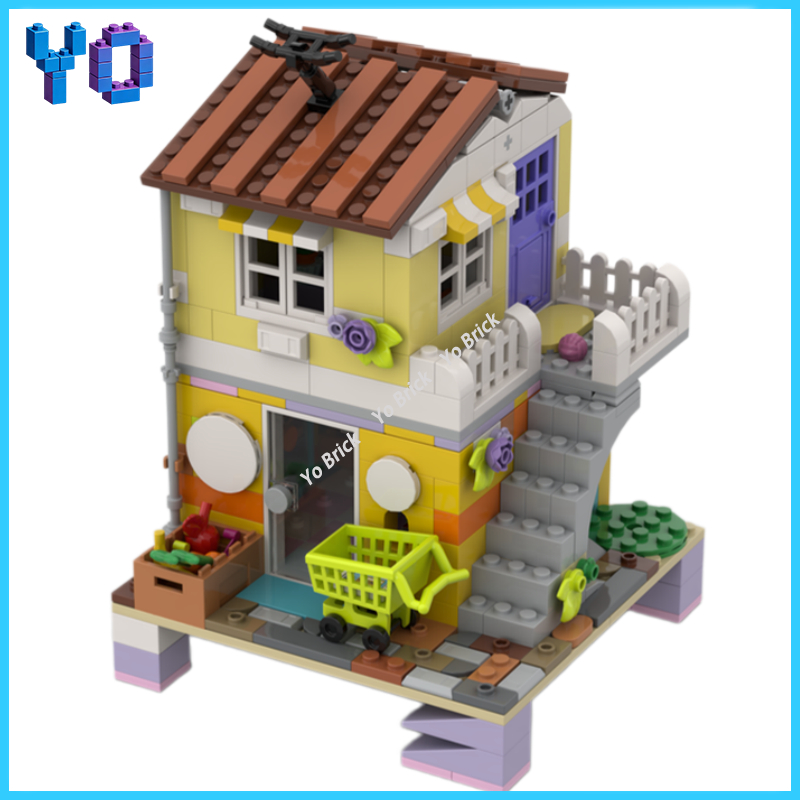 시뮬레이션된 옛날 거리 식료품점 빌딩 블록 빈티지 상점 - Vintage Collectible Toy Store 리뷰 및 가격