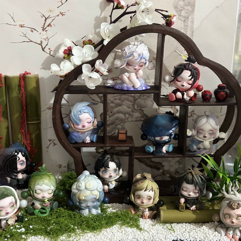 팝마트 스컬판다 브리드 더 코트 잉크 플럼 시리즈 중국 - Vintage Toys Collector 리뷰 및 가격