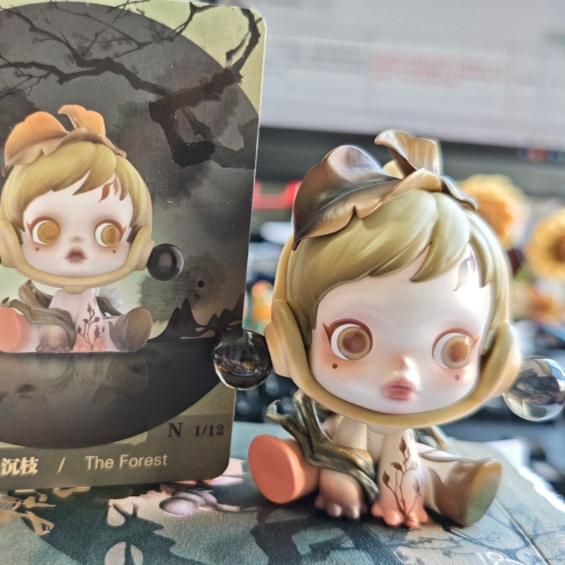 팝마트 스컬판다 브리드 더 코트 잉크 플럼 시리즈 중국 - Vintage Toys Collector 리뷰 및 가격