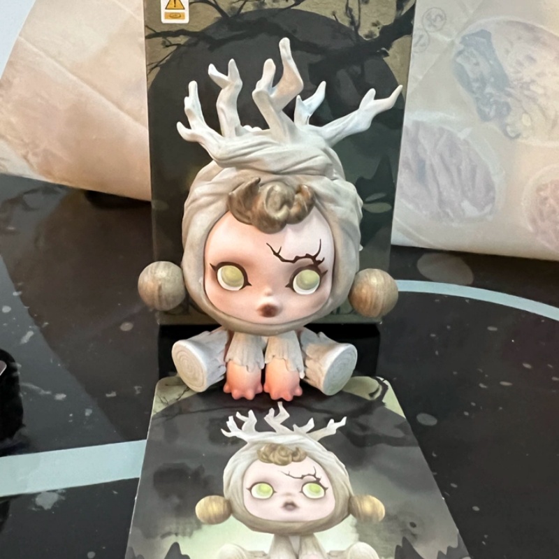 팝마트 스컬판다 브리드 더 코트 잉크 플럼 시리즈 중국 - Vintage Toys Collector 리뷰 및 가격