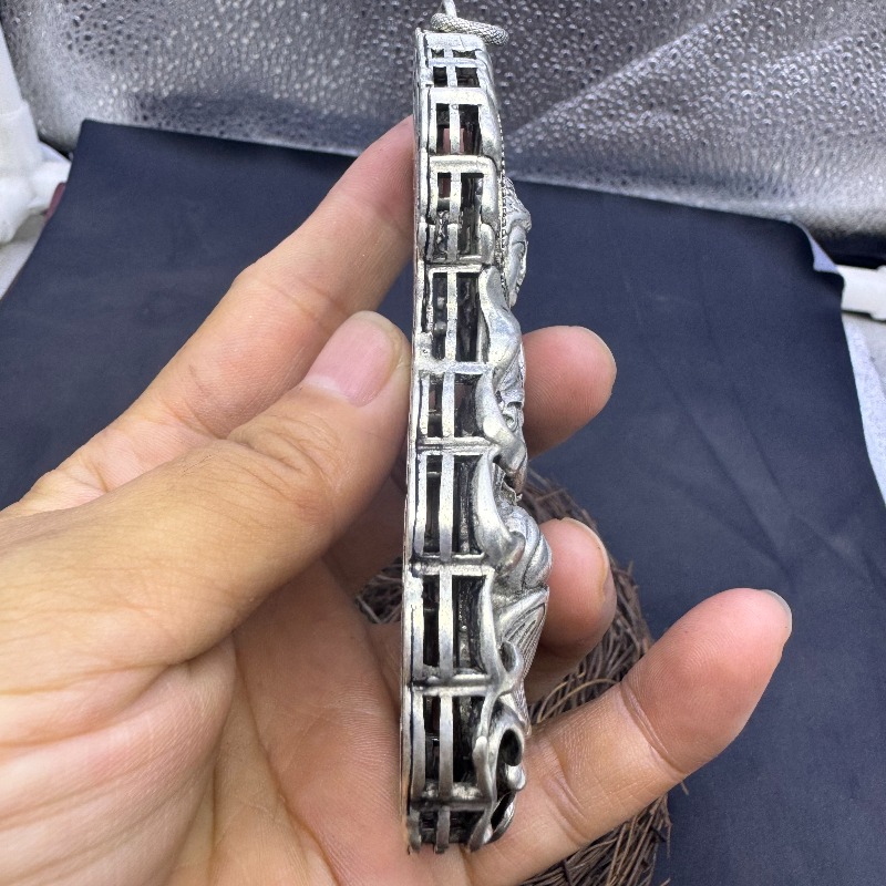 앤틱 모조 첸롱 관음 불상 펜던트 목걸이, 빈티지 중국 - Vintage Collectible Jewelry 리뷰 및 가격