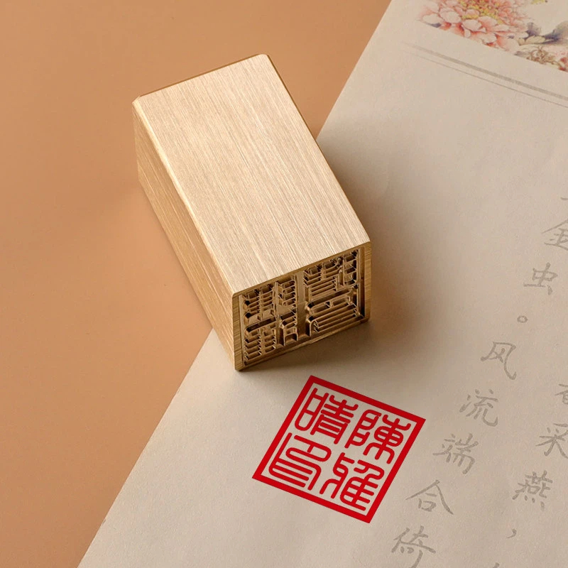 앤틱 황동 맞춤형 이름 스탬프 하드펜 개인 서명 스탬프 - Vintage Collectible Stamps 리뷰 및 가격