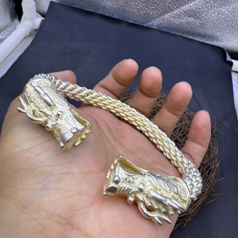 앤틱 송나라 용 모양 팔찌, 빈티지 민속 수집품 중국  - Vintage Collectible Jewelry 리뷰 및 가격