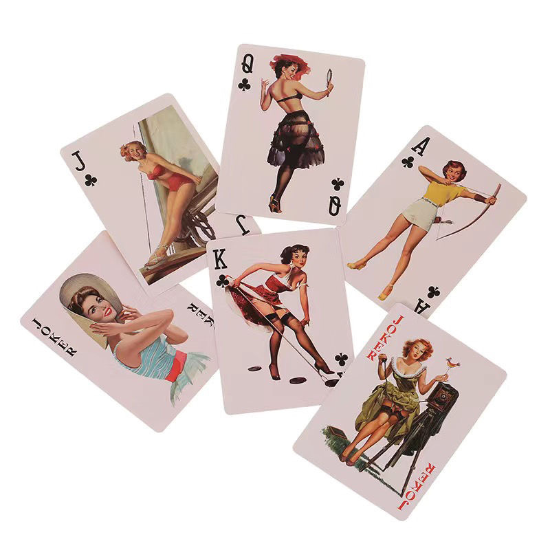 빈티지 섹시한 비키니 아름다움 카드 놀이, 파티 게임  - Vintage Collectible Playing Cards 리뷰 및 가격