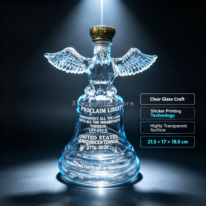 250주년 기념 미국 독립 기념 독수리 자유의 종 유리 - Vintage Collectible Glass 리뷰 및 가격