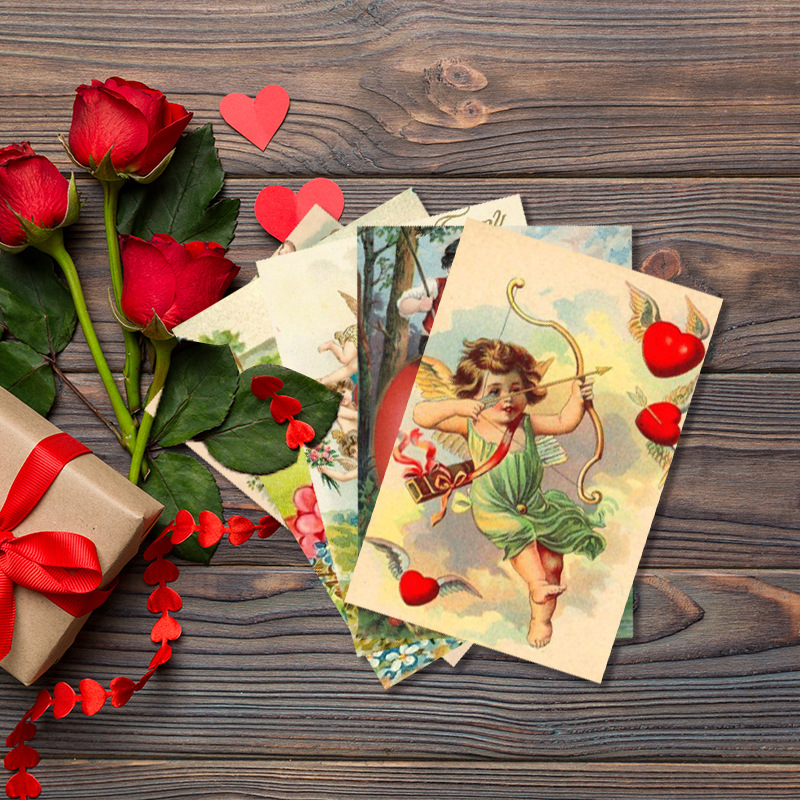 발렌타인 데이 빈티지 컬렉션 엽서 인사 카드, 파티 초 - Collectible Vintage Greeting Cards 리뷰 및 가격