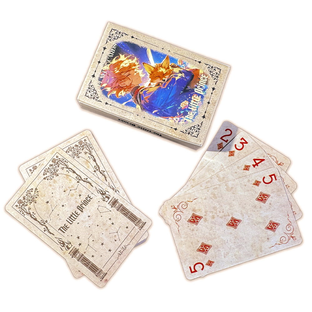 55pcs 57*88mm 어린 왕자 카드 놀이 빈티지  - Vintage Collectible Playing Cards 리뷰 및 가격