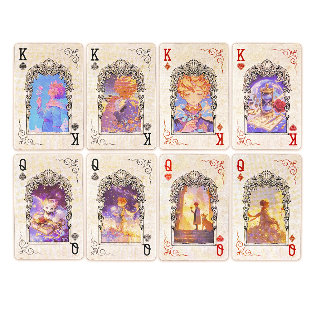 55pcs 57*88mm 어린 왕자 카드 놀이 빈티지  - Vintage Collectible Playing Cards 리뷰 및 가격