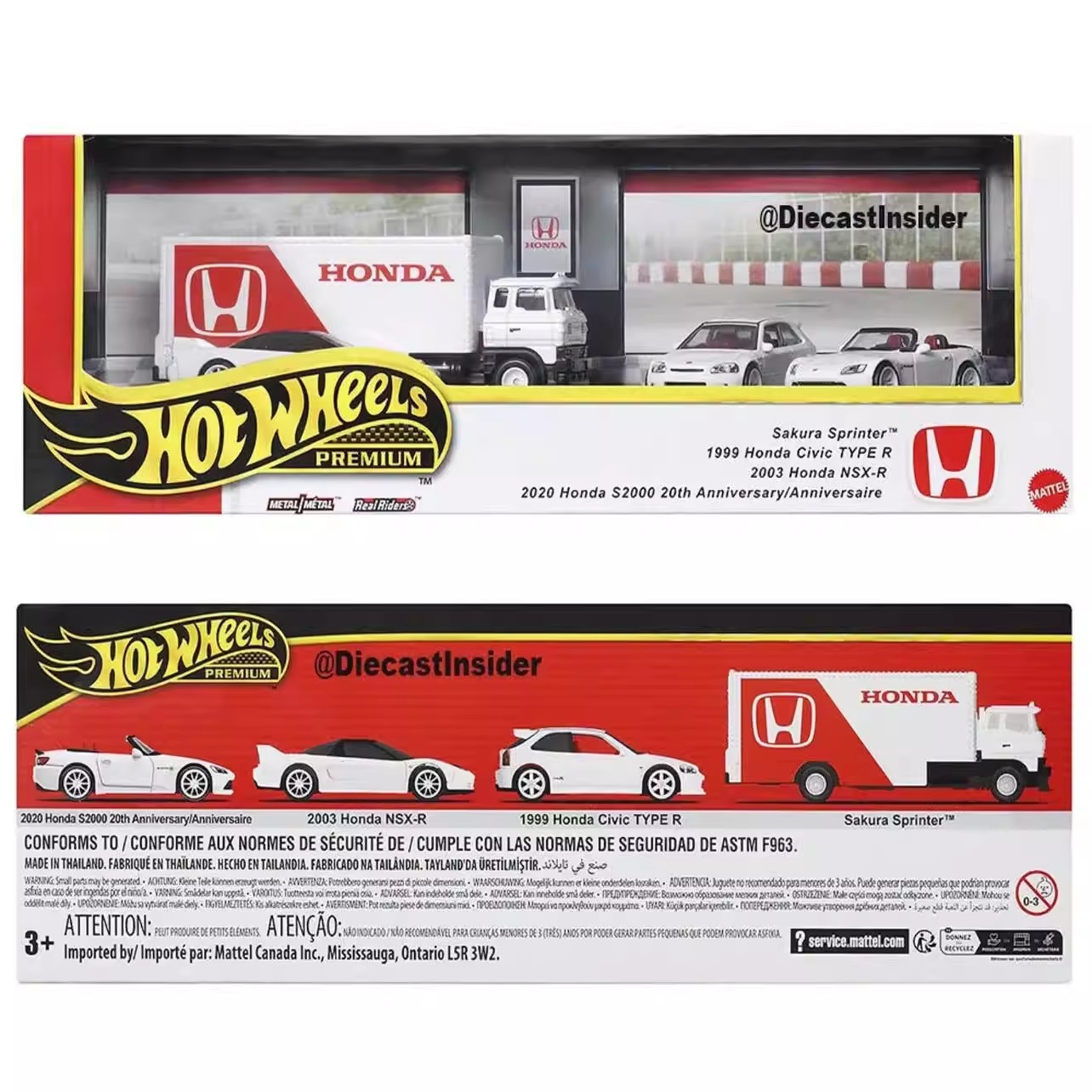 새로운 1/64 핫휠 프리미엄 혼다 차고 시리즈 자동차 - Mattel Collectible & Vintage Dolls 리뷰 및 가격