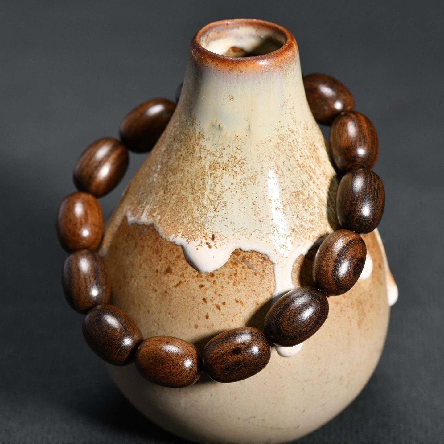 빈티지 흑단 나무 원통 비즈 팔찌 불교 기도 묵주 유니 - Vintage Collectible Jewelry 리뷰 및 가격