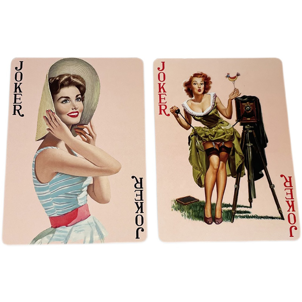 미국 복고풍 섹시한 아름다운 아가씨 비키니 귀여운 소녀 - Vintage Collectible Playing Cards 리뷰 및 가격