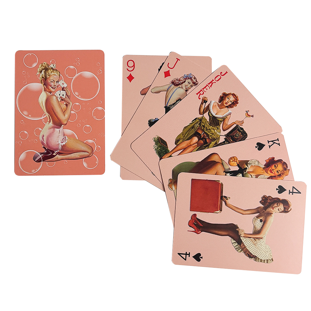 빈티지 클래식 포커 카드 놀이 핀업 소녀, 파티, 모임 - Vintage Collectible Playing Cards 리뷰 및 가격